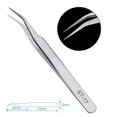 thumbnail image 1 of 1pc Precision Stainless Steel Anti-static Tweezers Electronic Phone Repair Tool, 1 of 7