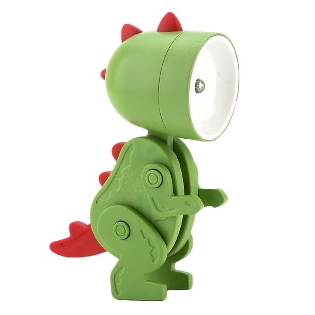 Yeacher Cartoon Night Light Kid Lamp Mini Dinosaur LED Desk Lamps Cute DIY Portable with