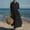 Black, variant on Xdegoge Linen Button Down Shirt Dress for Women Short Sleeve Pleated Maxi Dress Casual Loose Fit Cotton Feeling Tunic Flowy Long Sun Dress Bohemian Style Everyday Wear Summer Kaftan