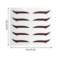 thumbnail image 3 of WIFKLSIIPG Autocollants Réutilisables Eyeliner Maquillage Adhésif pour les Yeux Eyeliner Réutilisable Eyeliner Eyeliner, 3 of 8