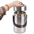 thumbnail image 2 of Delaman Bocal Alimentaire Isolé sous Vide en Acier Inoxydable 2300 ml, 2 of 14