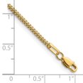 thumbnail image 3 of 14k Yellow Gold 7 Inch 1.3mm Franco Chain Bracelet, 3 of 7