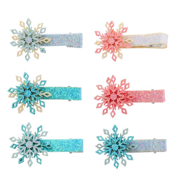 6 Pcs Pinces à Cheveux Barrettes pour Filles Pinces à Cheveux Adorables Accessoires pour Cheveux de Bébé