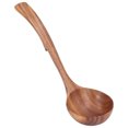 thumbnail image 2 of Natural Spoon, Wooden Ladle  Wood Porridge Spoon Tableware Catering Kitchen Tool For Home Kids, 2 of 8