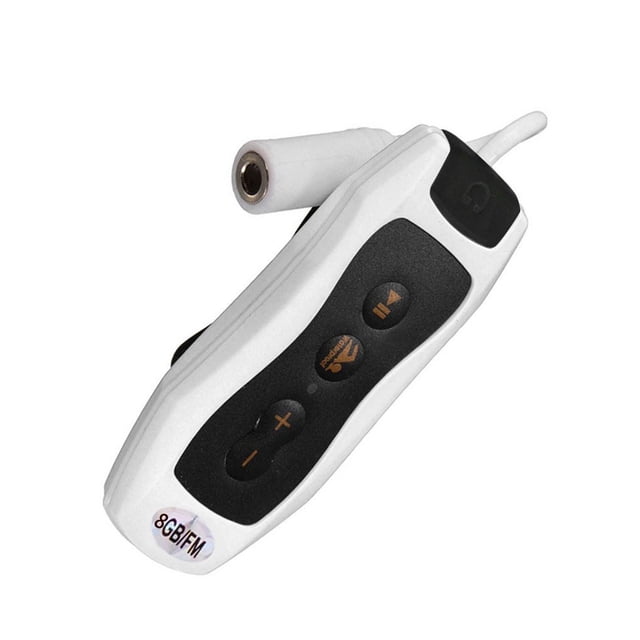 Mini IPX8 Waterproof MP3 Music Player Mini IPX8 Waterproof FM Radio 4G/8G Clip Design Sport Running Swimming Diving Music Player