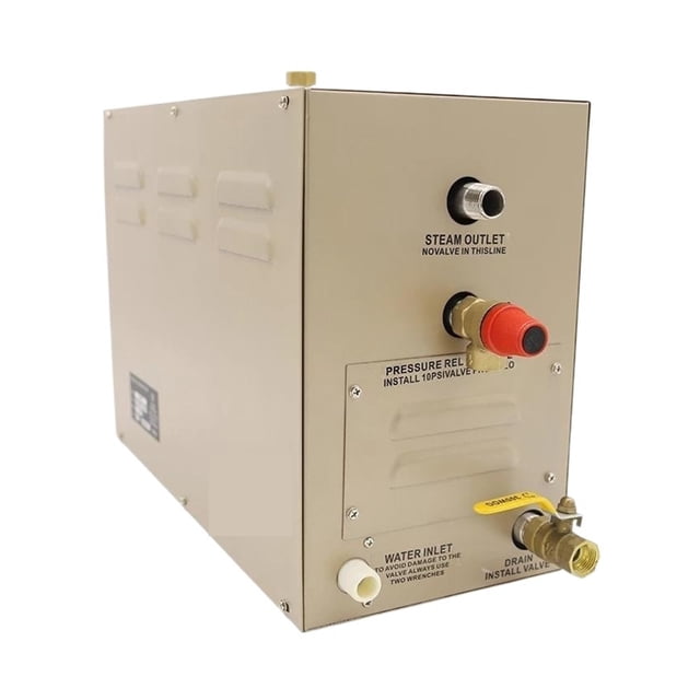 4/6/7/8KW Sauna Spa Steam nerator, 380V For Home Steam Shower Digital Controller, Sauna Room SPA Steam Bath Machine