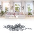 thumbnail image 4 of Curtain Hooks, Sturdy Durable Wide Application Small Size Hanging Hooks  For Home For Classroom For Office, 4 of 8