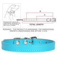 thumbnail image 3 of Faux Leather Collar Metal Buckle Pet Collar Adjustable Pet Collar for Small Dogs, 3 of 10
