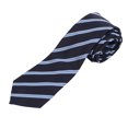 thumbnail image 2 of Cravate Rayée, Cravates pour Hommes Cravate Classique Bleue pour Homme Cravate de Cou Conçue pour l'Avenir, 2 of 8
