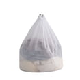 thumbnail image 3 of Binwennn Reusable Drawstring Laundry Bag Machine Wash Laundry Bag Mesh Bag Laundry Net Slim Bathroom Can Face Towels for Bathroom Bathroom Shelves Reusable Paper Towels Large Bath Towels Towel Racks, 3 of 6
