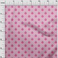 thumbnail image 2 of oneOone Polyester Lycra Fabric Floral Block Print Fabric BTY 56 Inch Wide, 2 of 4