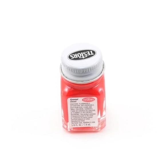 Testors TES1103TT Émail Rouge Lustré