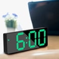 thumbnail image 1 of WIFKLSIIPG Alarm Clock Digital Battery Powered Travel Alarm Clocks Powered Non Ticking with Snooze Temperature Date Time Brightness Adjustable for Kids Adults, 1 of 3