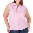 thumbnail image 1 of Lee Riders Women's Plus Sleeveless Woven Shirt, 1 of 3