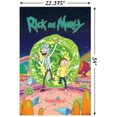 thumbnail image 2 of Rick And Morty - Cover Wall Poster, 22.375" x 34", 2 of 4