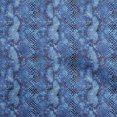 thumbnail image 1 of oneOone Coton Cambric Bleu Peau d'Animal Robe Tissu Tissu Imprimé par la Cour 42 Pouces de Large, 1 of 4