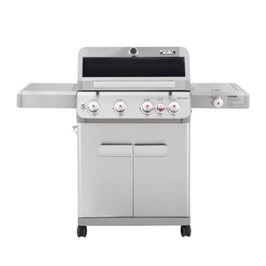 Monument Grills Mesa M415BZ 4-Burner Gaz propane en acier inoxydable BBQ Grill avec l'écran clair