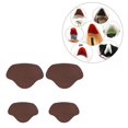 thumbnail image 3 of kurtrusly Adjustable Shoe Heel Pad Insoles for High Heels Customizable Heel Repair Stick coffee 1Set, 3 of 6