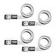 thumbnail image 3 of Boucles de Sangles - Sangles d'Arrimage à Serrage, cAM cargo Utilitaires - 1 Sangle Grand Robuste (72 cAM - Lot de 4, Blanc), 3 of 4