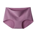 thumbnail image 1 of cfhntfmh Women's Seamless Briefs Mid Rise Seamless Full Coverage Underwear Comfort Breathable Workout Panties, 1 of 4