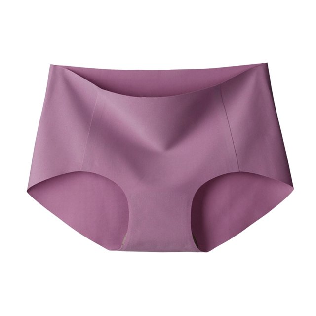 cfhntfmh Women's Seamless Briefs Mid Rise Seamless Full Coverage Underwear Comfort Breathable Workout Panties