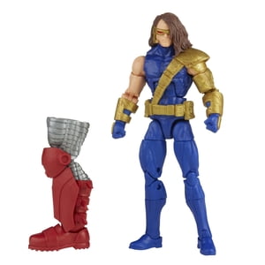 Hasbro Marvel Legends Series 6-inch Jeu d'action à l'échelle de jeu Marvel, Cyclopes, Premium Design, 1 Figure, et 1 Partie de la figure de construction A