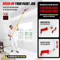 thumbnail image 3 of Paint Brush Extension Pole Attachment, Paint Brush Extender High Reach Painting High Efficiency  for Wall, 3 of 7