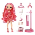thumbnail image 4 of Rainbow High Priscilla: Poupée-mannequin rose, 4 of 6
