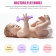 thumbnail image 3 of PENGXIANG Ensemble de Jeu de Docteur pour Enfants 16 Pcs Ensemble de Docteur pour Jeu d'Imitation avec Sac de Rangement et Stéthoscope Électronique pour Enfants de 3 Ans et Plus, 3 of 6