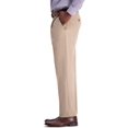 thumbnail image 2 of Haggar Mens Cool 18 Pro Classic Fit Pleat Front Expandable Waist Pant, 2 of 5