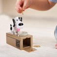 thumbnail image 2 of Tbest Chidren Birthday Gift Box Innovative Electric Cartoon Dog Eating Money Box Cute Saving Pot, 2 of 8