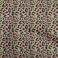thumbnail image 1 of oneOone Velvet Brown Fabric Animal Skin Sewing Craft Projects Fabric Prints By Yard 58 Inch Wide-68, 1 of 4