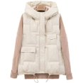 thumbnail image 1 of LinYooLi Gilet Matelassé pour Femmes Sans Manches d'Hiver Doudoune Manteaux Veste à la Mode 2022, 1 of 5
