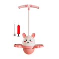thumbnail image 4 of Almencla Pogo Ball with Handle Funny Exercise Pogo Stick for Exercise Balance Ability pink, 4 of 8