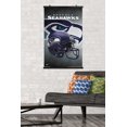 thumbnail image 3 of NFL Seattle Seahawks - Helmet 16 Wall Poster, 14.725" x 22.375" Framed, 3 of 4