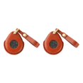 thumbnail image 2 of Decodeary Stylish PU Leather Key Cover for Motorcycle Boyfriend Black Brown 2Set, 2 of 6