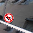 thumbnail image 3 of Autocollant de Voiture Imperméable à l'Eau pour Animaux de Compagnie Forme Ronde Voiture Autocollant Autocollant de Voiture Imperméable à l'Eau Décoration Réfléchissante Auto Fenêtre Passer, 3 of 8