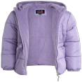 thumbnail image 2 of Pink Platinum Winter Jacket - Quilted Fleece Lined Windbreaker Puffer Coat (Size  7-16), 2 of 7