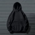 thumbnail image 4 of Chbgutlmr Sweatshirts for Women Plus Size Long Sleeve Casual Basic Hoodies Drawstring Loose Oversized Pullover, 4 of 8