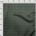 thumbnail image 2 of oneOone Polyester Lycra Fabric Honeycomb Geometric Sashiko Printed Fabric 1 Yard 56 Inch Wide, 2 of 4