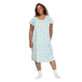 thumbnail image 2 of Iyla Women's Plus Flutter-Sleeve Nightgown, 2 of 6