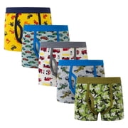 2025 5PcsBig Super Undies insert Boys Panties Children Stripped Underwear Panties Flat Horn Dinosaur Cartoon Boxer Shorts Pants Tough Underwear Multi Piece Combo Set
