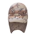 thumbnail image 1 of TopHeadwear Chapeau à Rabat de Vacances avec Couvre-Cou Intégral - Camouflage Guépard, 1 of 2