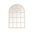 thumbnail image 1 of A&E Bath and Shower Dawa Gold Window Mirror, 1 of 4