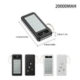 thumbnail image 4 of CHENMEI Power Bank Fast Charging Portable Charger Power Bank External Battery with Powerful Flashlight for Phones and Hiking, 4 of 7