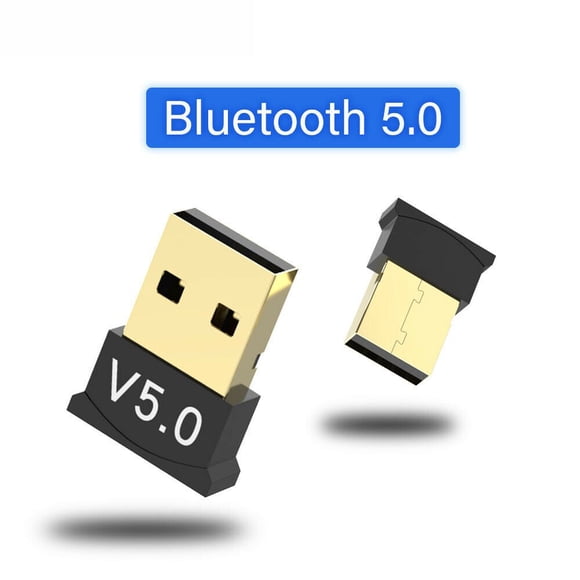 Bluetooth Adapter for PC Bluetooth 5.0 USB Adapter - PC Bluetooth 5.0 Dongle Receiver Supports Windows 7/8.1/10 and Linux for Desktop Laptop Headsets Mouse Keyboard Printers Speaker
