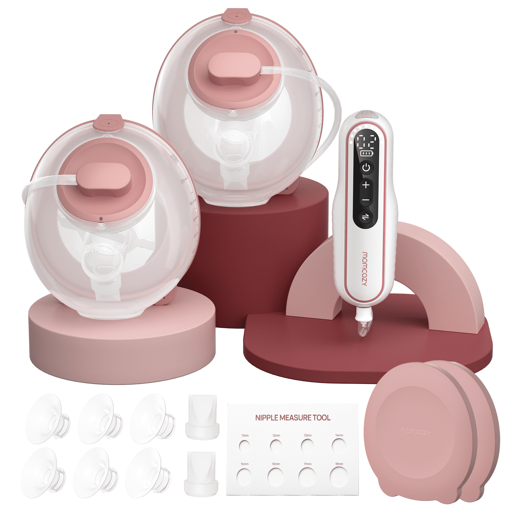 Momcozy Ultra-Light & Hands Free Breast Pump V2 Pro, Wearable Electric Breast Pump
