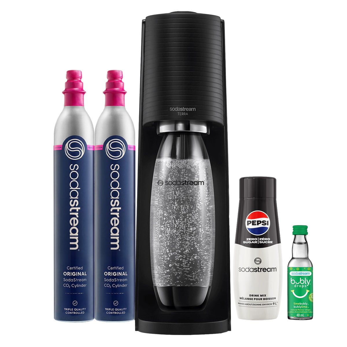 SodaStream Terra Sparkling Water Maker Black - Walmart.ca