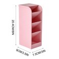thumbnail image 3 of tumgatte Stationery Box Portable Large Capacity Pencil Case Student Multi Functional Plastic Pencil Case Desktop Storage Pencil Case Clearance, 3 of 3