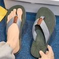 thumbnail image 4 of SBYOJLPB Men's Versatile Wear Slippers Plus-Size Shoes Spring Summer Style Trendy Comfortable Thick-Soled Rubber Flops Beach Sandals, 4 of 5